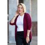 Italy fashion Kardigan PIKE Bílá – Zboží Mobilmania