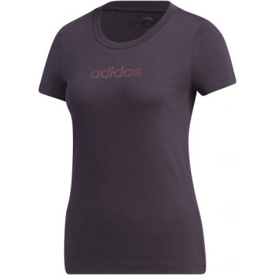 adidas WOMENS ESSENTIALS BRANDED TEE Fialová – Zbozi.Blesk.cz