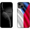 Pouzdro a kryt na mobilní telefon Apple Pouzdro mmCase Gelové iPhone 13 6.1 - česká vlajka