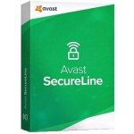 Avast SecureLine VPN 5 lic. 1 rok ASMEN12EXXA000 – Hledejceny.cz