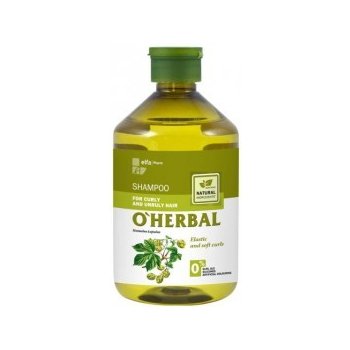 O'Herbal Humulus Lupulus šampon pro nepoddajné a krepatějící se vlasy Elastic and Soft Curls 500 ml