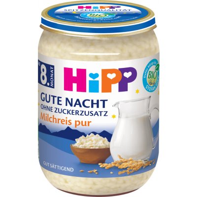 Hipp Bio Dobrou noc mléčná rýže 190 g – Zboží Dáma