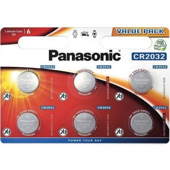 Panasonic CR2032 6ks CR2032L/6BP