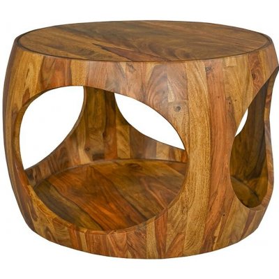 Interior DE Organic Loop 60 cm hnědý masiv sheeshamKS48822 – Zboží Mobilmania
