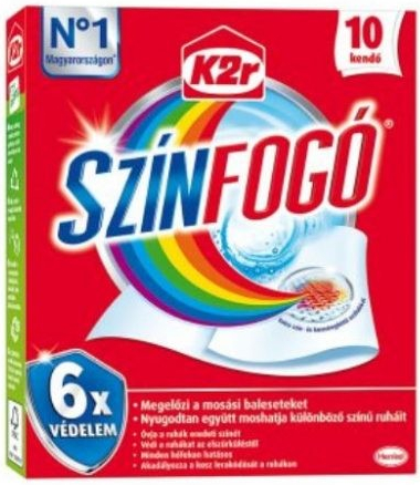 K2r Colour Catcher stop obarvení prací ubrousky 10 ks od 45 Kč - Heureka.cz