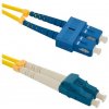 síťový kabel Qoltec 54031 optic, patch, SC/UPC-LC/UPC, Singlemode, 9/125, G652D, Duplex, 1m