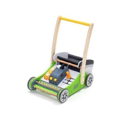 UMU Toys Chodítko Sekačka na trávu dřevěné – Zboží Dáma