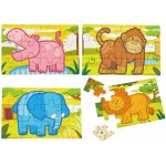Viga puzzle 24 dílků zoo – Sleviste.cz