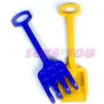 Dohány 376 Sada na písek lopatka a hrábě – Zboží Dáma Dohány 376 Sada na písek lopatka a hrábě – Zboží Dáma