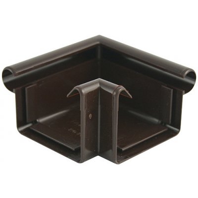 Marley Roh žlabu hranatý vnější RG 70 hnědý – Sleviste.cz