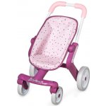 Smoby s otočnými kolečky Violette Baby Nurse 54 cm rukojeť – Zboží Mobilmania