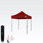 BRIMO Exclusive Alu 2x2m bez stěn Červená S. Alu – Zboží Dáma