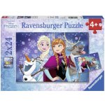 Ravensburger Ledové království Sestry navždy 2v1 2 x 24 dílků – Zboží Mobilmania