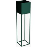 YLD Stojan na květiny kovový 20 x 20 x 87 cm zelená – Zboží Dáma