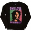 Pánská mikina s potiskem Bob Marley Unisex Sweatshirt: One Love oversized