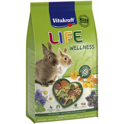 Vitakraft Rodent Rabbit krm. Life Wellnes 600 g