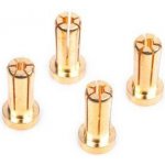 LRP Electronic 5mm/G5 Gold Works Team/zlaté konektory 14mm 4ks. – Sleviste.cz