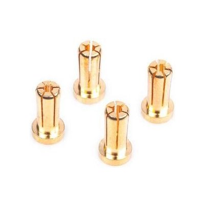 LRP Electronic 5mm/G5 Gold Works Team/zlaté konektory 14mm 4ks. – Sleviste.cz