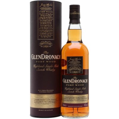 Glendronach Peated Port Wood 46% 0,7 l (tuba) – Hledejceny.cz
