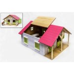 Kids Globe dřevěné koňské stáje s dílnou 1:24 – Zboží Dáma