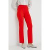 Dámské klasické kalhoty United Colors of Benetton dámské jednoduché high waist 47CKDF00H.35D červené