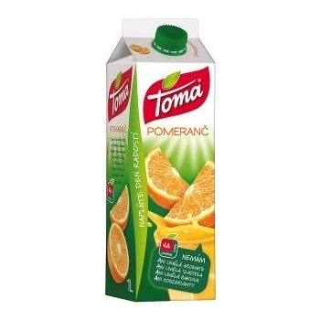 Toma pomeranč 100% 1l