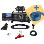 Elektrický naviják 6,1t 12V syntetické lano 26m HUSARWINCH BST 13500 (+ popruh) – Hledejceny.cz
