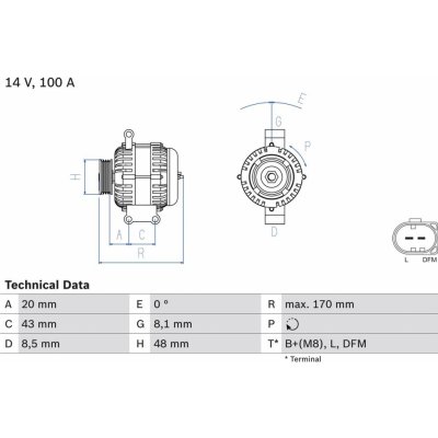 generátor BOSCH 0 986 047 220 – Zbozi.Blesk.cz