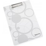 Karton p+p A4 black&white psací podložka s klipem bílá – Hledejceny.cz