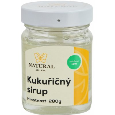 Natural Jihlava Kukuřičný sirup Natural 280 g – Sleviste.cz