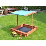 PLAYTIVE 343946 pískoviště přírodní/modrá – Zboží Dáma