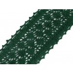 Bavlněná krajka / vsadka paličkovaná šíře 60 mm Varianta: 13 zelená tm., Balení: 1 m 37905/103935/257287 – Hledejceny.cz