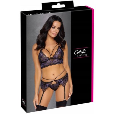 Cottelli Lorae Set s květinovou krajkou – Zboží Mobilmania