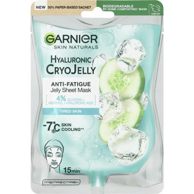 Garnier Cryo Jelly plátýnková maska s chladivým účinkem 27 g – Hledejceny.cz