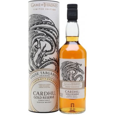 Cardhu Gold Reserve Game of Thrones House Targaryen 40% 0,7 l (tuba) – Zboží Mobilmania