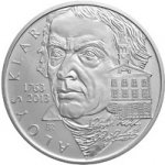 Česká mincovna 250. výročí narození Aloyse Klara 200 Kč 2013 stříbrná mince Proof 13 g – Hledejceny.cz