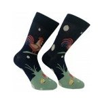 Vzorované KOHOUT Tmavě modrá – Zboží Dáma