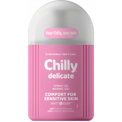 Chilly intima Delicate Sensitive gel pro intimní hygienu 200 ml – Zboží Dáma