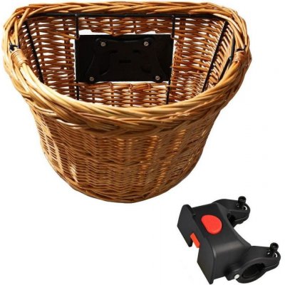 NEXELO KOŠ NA ŘÍDÍTKA PROUTĚNÝ OVÁLNÝ KLIP – Sleviste.cz