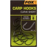 Fox Carp Hooks Curve Shank Short vel.4 10ks – Zboží Mobilmania