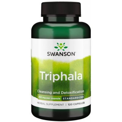 Swanson Triphala 250 mg 120 kapslí – Hledejceny.cz