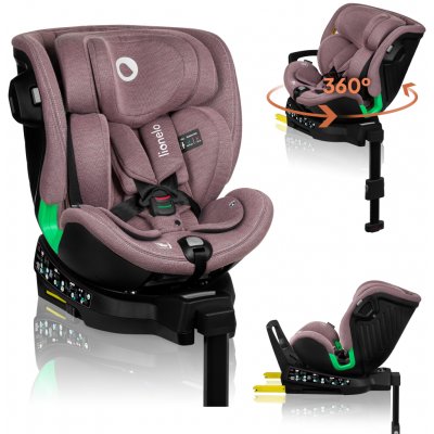 Lionelo HARMONY I-SIZE 2024 PINK MAUVE BAMBOO – Zboží Mobilmania