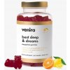 Doplněk stravy na spánek a nervovou soustavu Venira best sleep & dreams sleepytime gummies citrusy 60 bonbónů