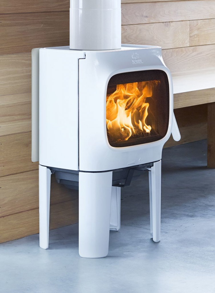 Jotul F 105 CB LL bílá