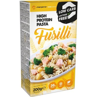 ForPro Proteinové těstoviny fusilli 200 g – Zboží Mobilmania