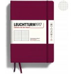 Leuchtturm1917 Medium A5 Tečkovaný zápisník Port Red – Zboží Živě