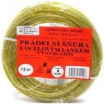 Intris Standard Šňůra na prádlo s ocelovým lankem PVC potah 10 m – Zbozi.Blesk.cz