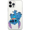 Pouzdro a kryt na mobilní telefon Apple AppleMix Apple iPhone 12 / 12 Pro Lilo & Stitch Stitch hlavou dolů čiré