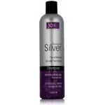 Xpel Shimmer of Silver stříbrný šampon pro blond a šedivé vlasy 400 ml