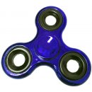 Fidget Spinner kov 7cm modrý